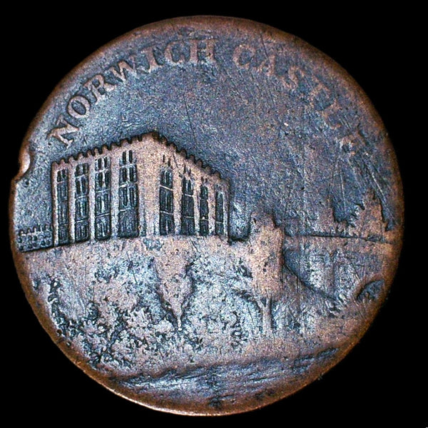 Norfolk. Norwich. Halfpenny. 1794. Richard Bacon.