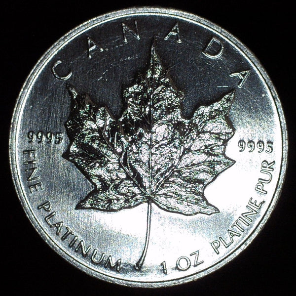 Canada. 1 oz Maple Leaf Platinum. 1993