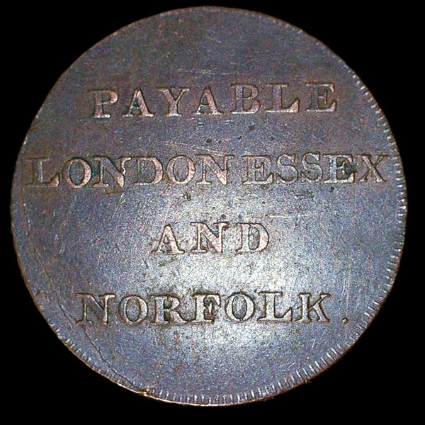 Middlesex. Peace & Plenty Halfpenny. 18th C. Undated.