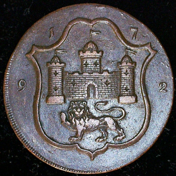 Norfolk. Norwich. Halfpenny. 1792. John Harvey.