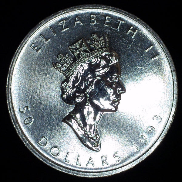 Canada. 1 oz Maple Leaf Platinum. 1993