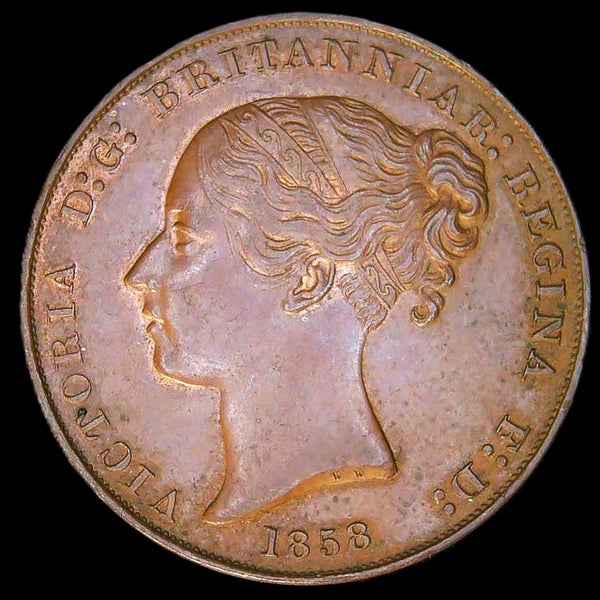 Jersey. 1/13th of a shilling. 1858