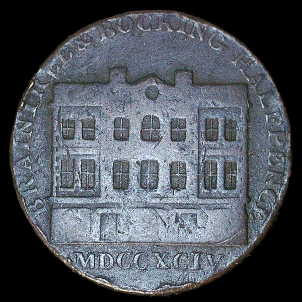Essex. Braintree and Bocking Halfpenny. 1794