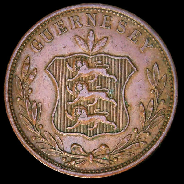 Guernsey. 8 Doubles. 1858.