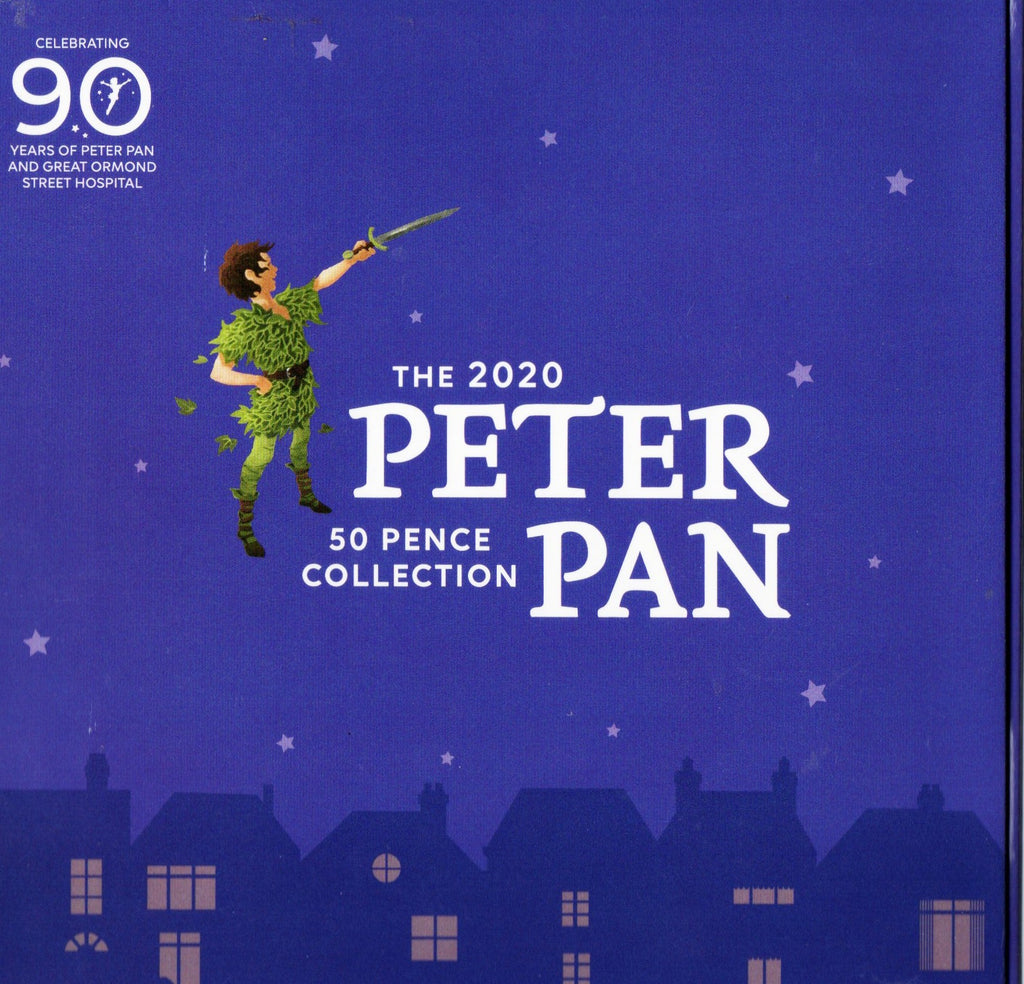 Isle of Man. 2020 50p collection. 90 years of Peter Pan.