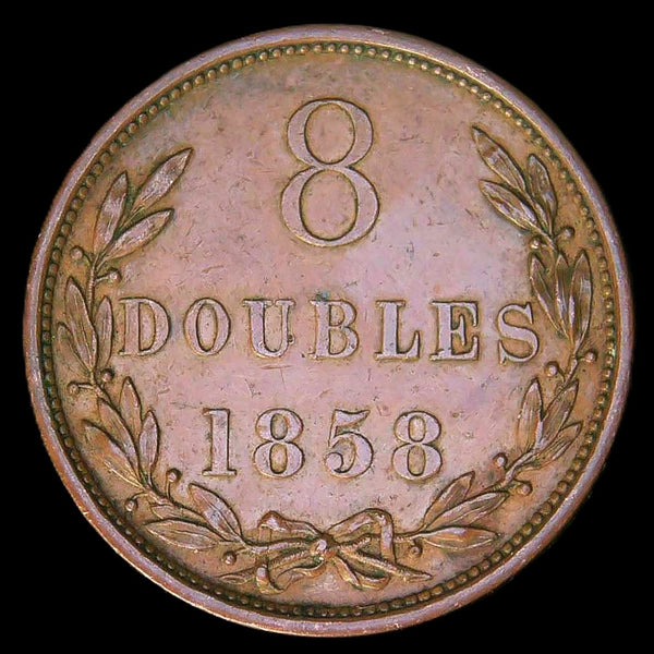 Guernsey. 8 Doubles. 1858.