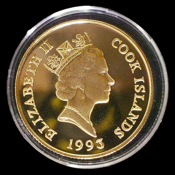 Cook Islands. 50 Dollars. 1993