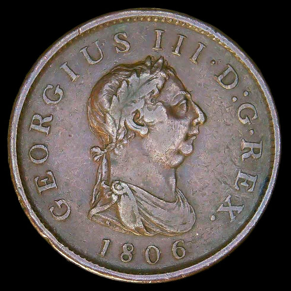 George III. Penny. 1806 & 1807. A selection.