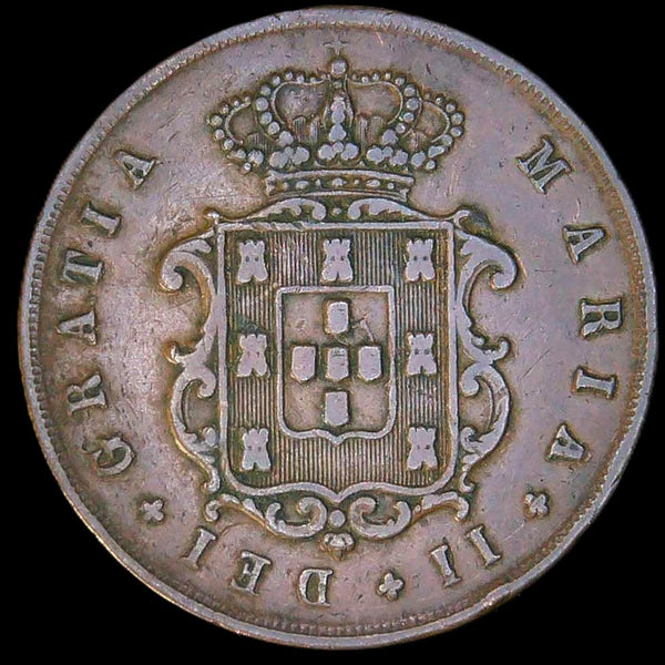 Portugal. 10 Reis. 1846
