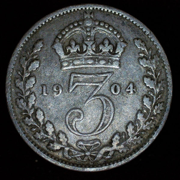 Edward VII. Threepence. 1904