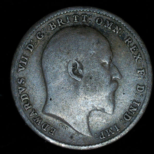 Edward VII. Threepence. 1904