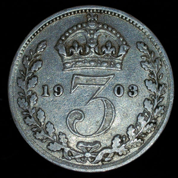 Edward VII. Threepence. 1903