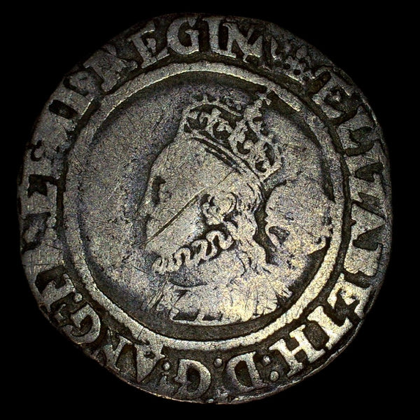 Elizabeth I. Sixpence. 1567