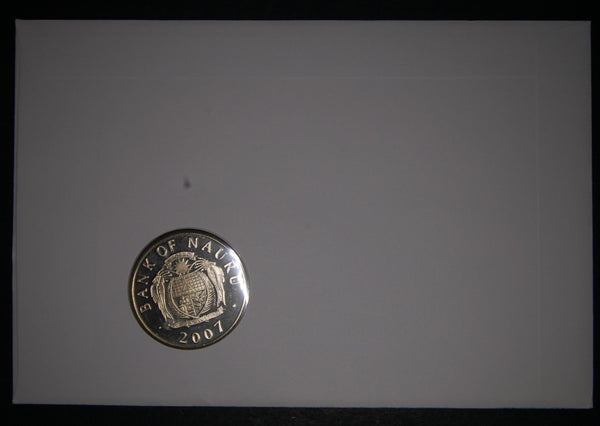 Nauru. One Dollar & FDC. 2007. Gloster Meteor.