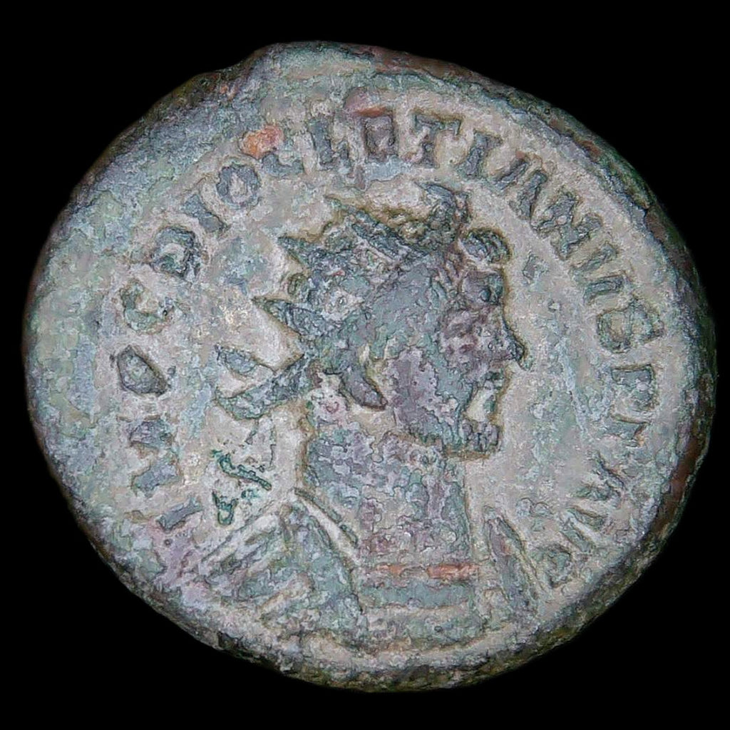 Diocletian. Billon Antoninianus.  AD292-3. London mint.