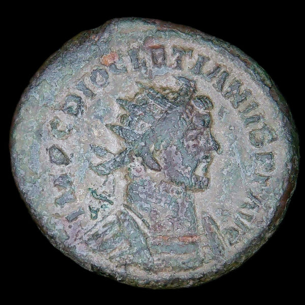 Diocletian. Billon Antoninianus.  AD292-3. London mint.