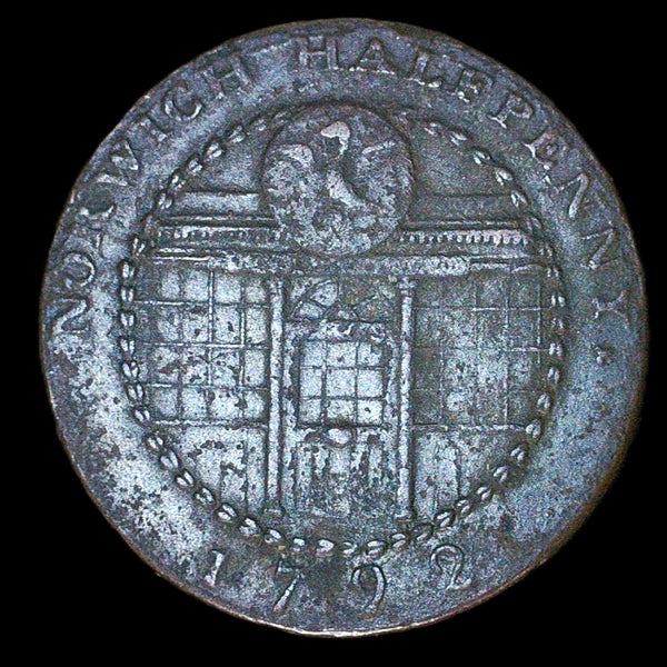Norfolk. Norwich. Half Penny token. 1792