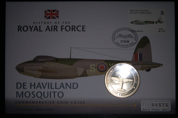 Gibraltar. Crown & FDC. 200g. Mosquito.