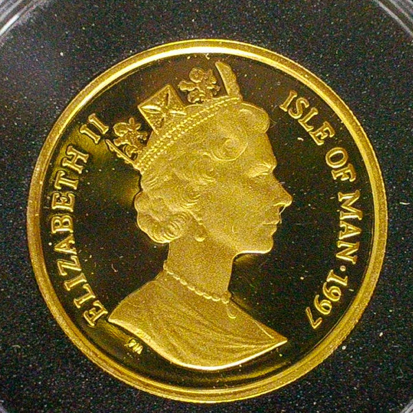 Isle of Man. Gold 50 Euros. 1997.