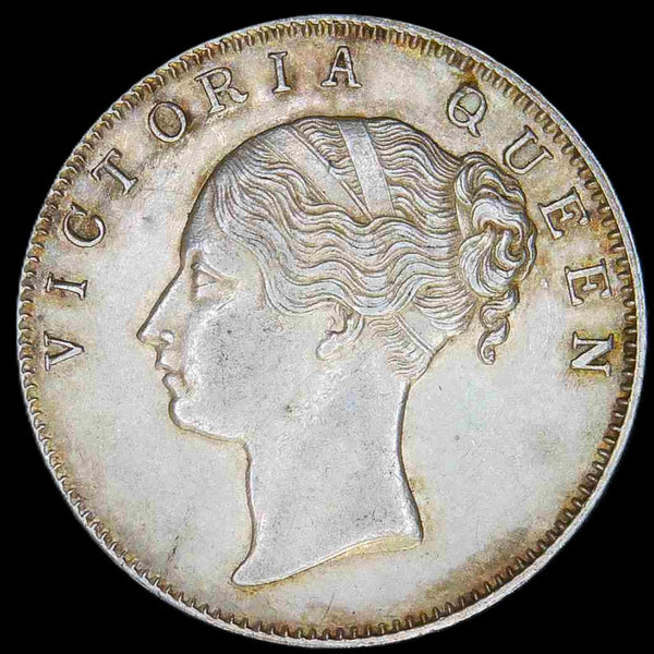 India. East India Company. One Rupee. 1840