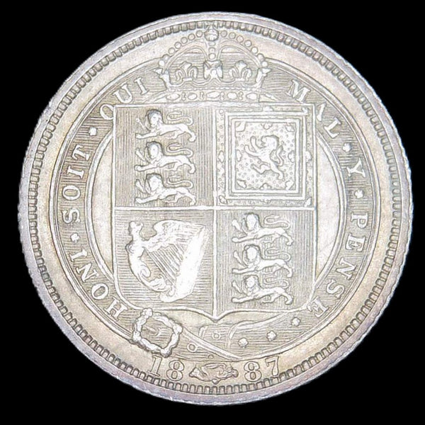 Victoria. Sixpence. 1887. Withdrawn type. A selection