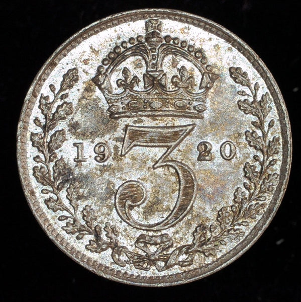 George V. Threepence. 1920