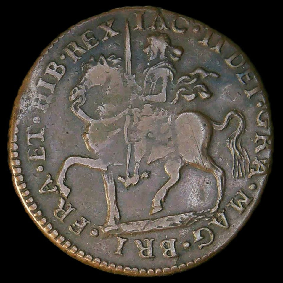 Ireland. 'Gun money' Crown. 1690