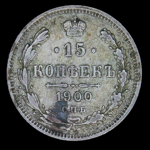 Russia. 15 Kopecks. a selection.