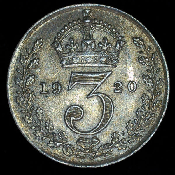 George V. Threepence. 1920