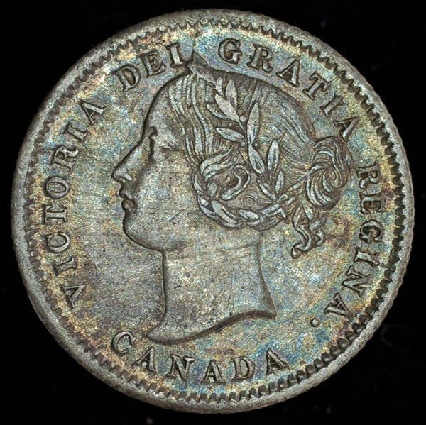 Canada. 10 Cents. 1871 H