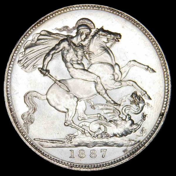 Victoria. Crown. 1887.