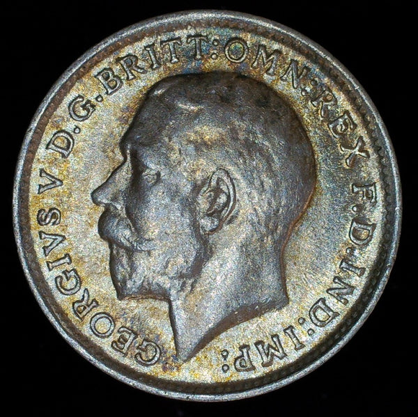 George V. Threepence. 1912