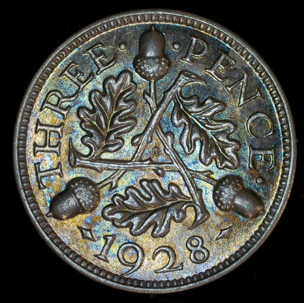 George V. Threepence. 1928