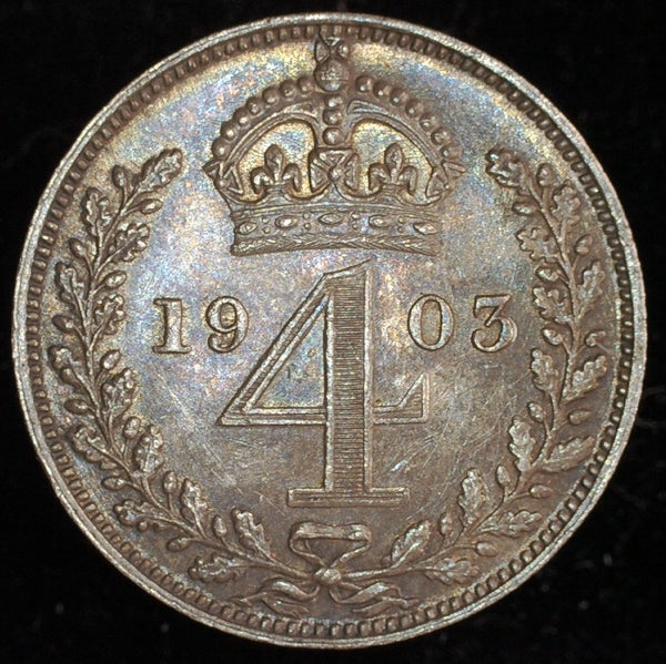 Edward VII. Maundy Four Pence. 1903