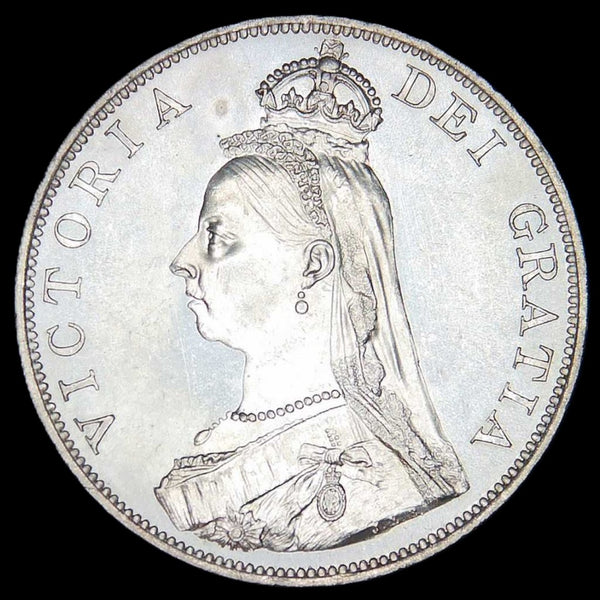 Victoria. Double Florin. 1887. Arabic 1. A selection.
