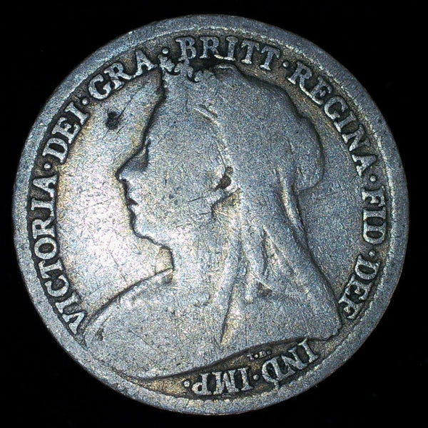 Victoria. Threepence. 1894