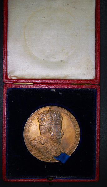 Royal Mint. 1902 Large Coronation Bronze medallion