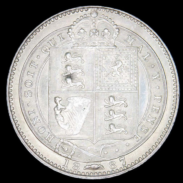 Victoria. Shilling. 1887. A selection