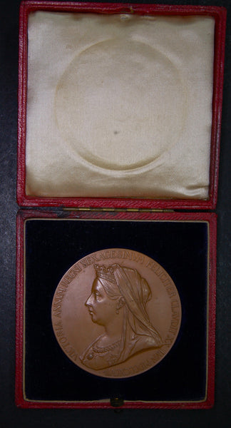 Royal Mint. 1897 Victoria Diamond Jubilee Large Bronze Medal