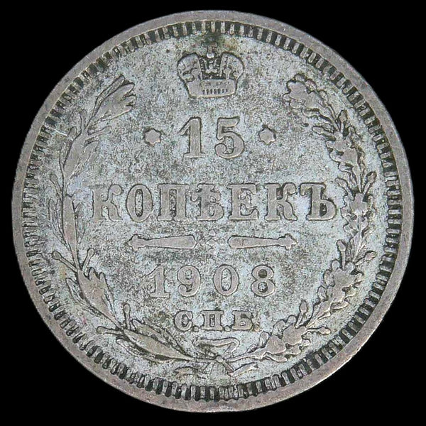 Russia. 15 Kopecks. a selection.