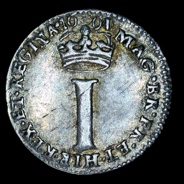 William and Mary. Penny. 1691/0
