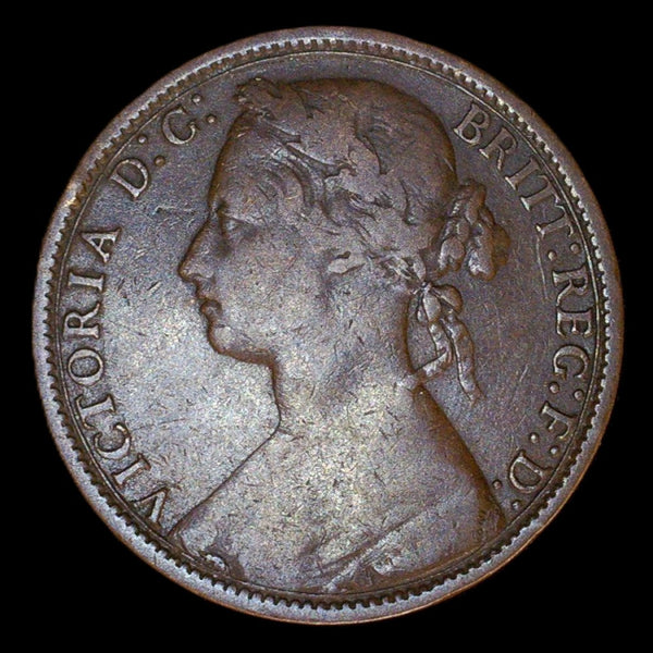 Victoria. Penny. 1876 H