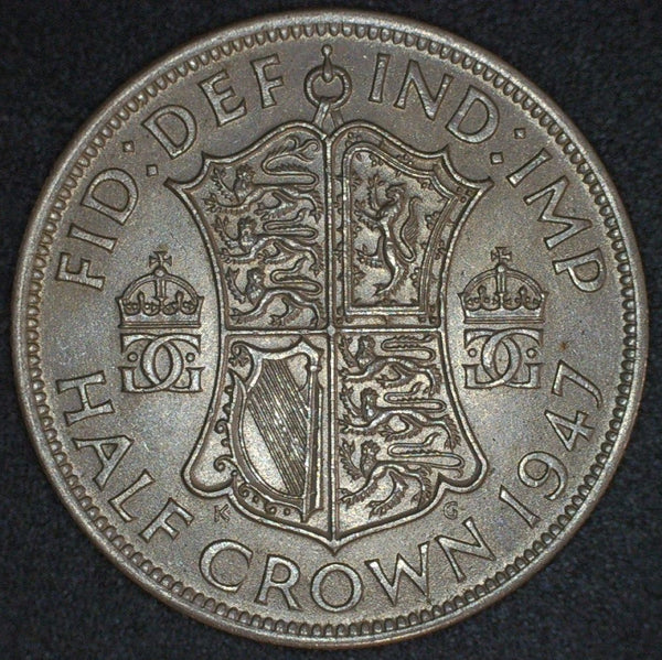George VI. Half Crown. 1947