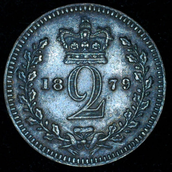 Victoria. Maundy Two pence. 1879