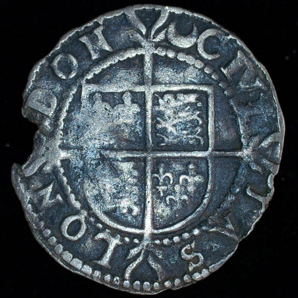 Elizabeth I. Halfgroat. 1587-9