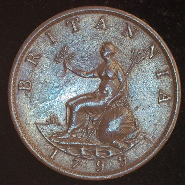 George III. Half Penny. 1799