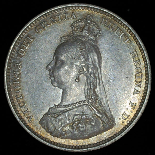 Victoria. Shilling. 1887. A selection