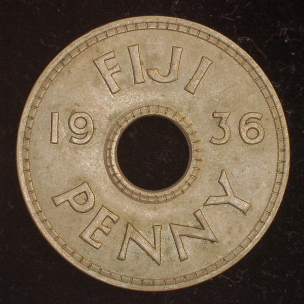 Fiji. One Penny. 1936