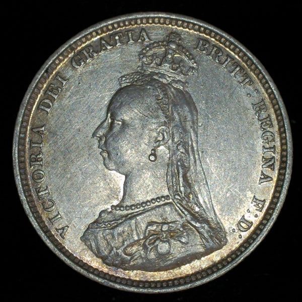 Victoria. Shilling. 1887. A selection