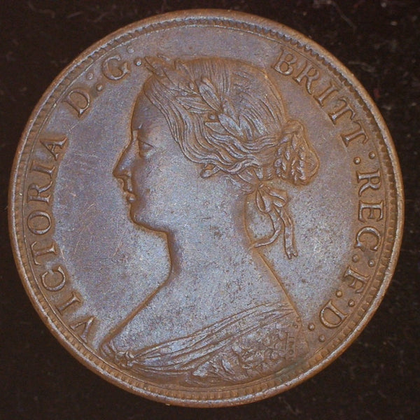 Victoria. Half Penny. 1866